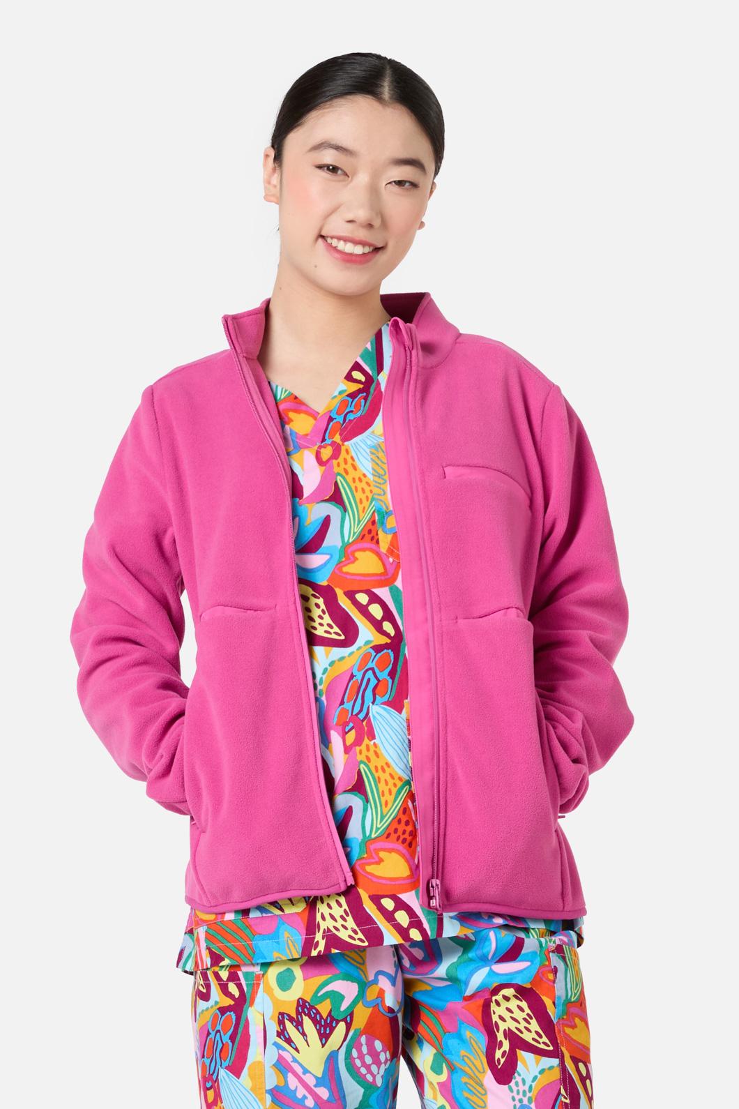 Gorman - Scrubs PinkMicroPolarFleeceJkt - pink