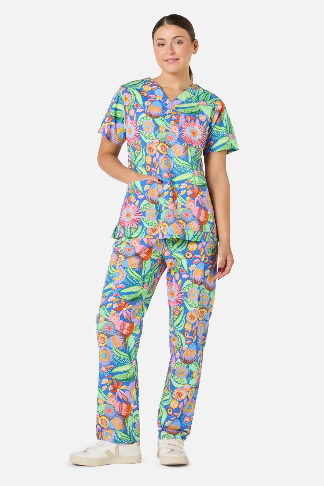 Gorman - Garden Scrub Set - blue