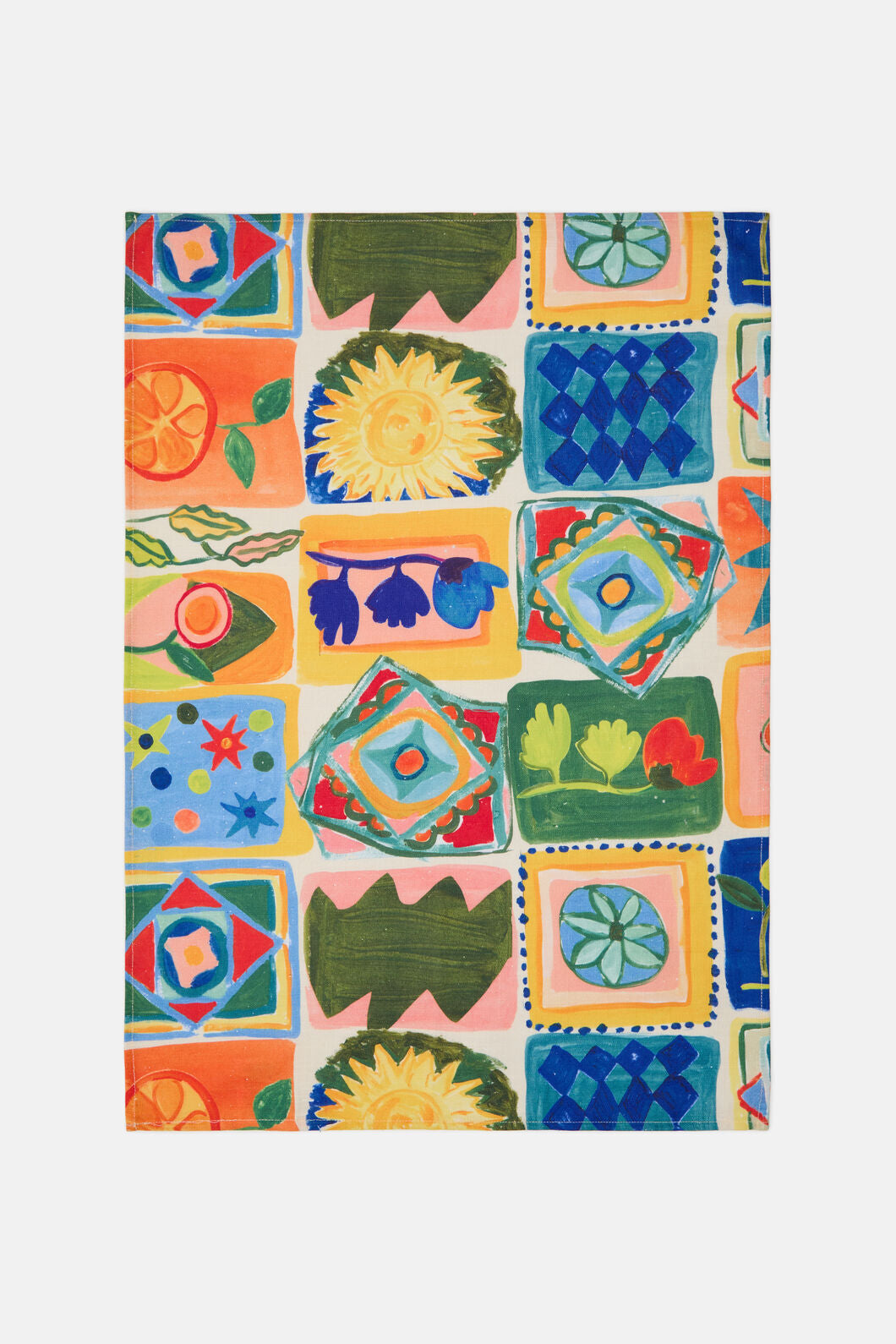 Gorman - Mediterranean Tea Towel Set - print