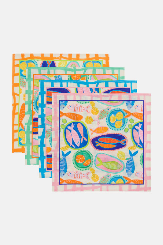 Gorman - Alfresco Napkin Set - print