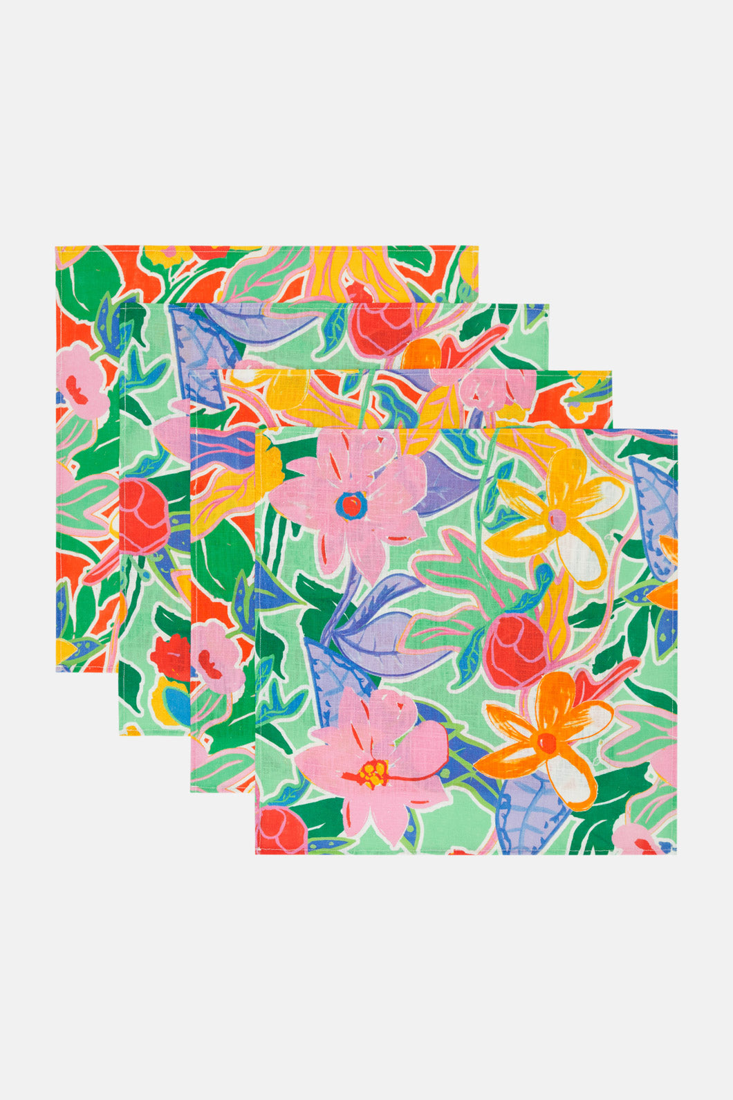 Gorman - Floweret Napkin Set 4 - print