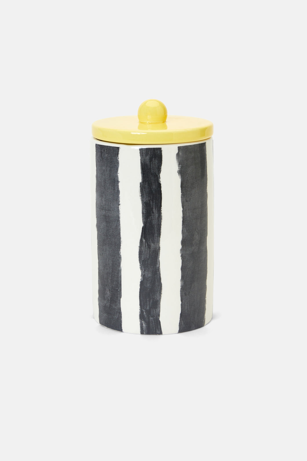 Gorman - Stripe Ceramic Cannister Lge - multi