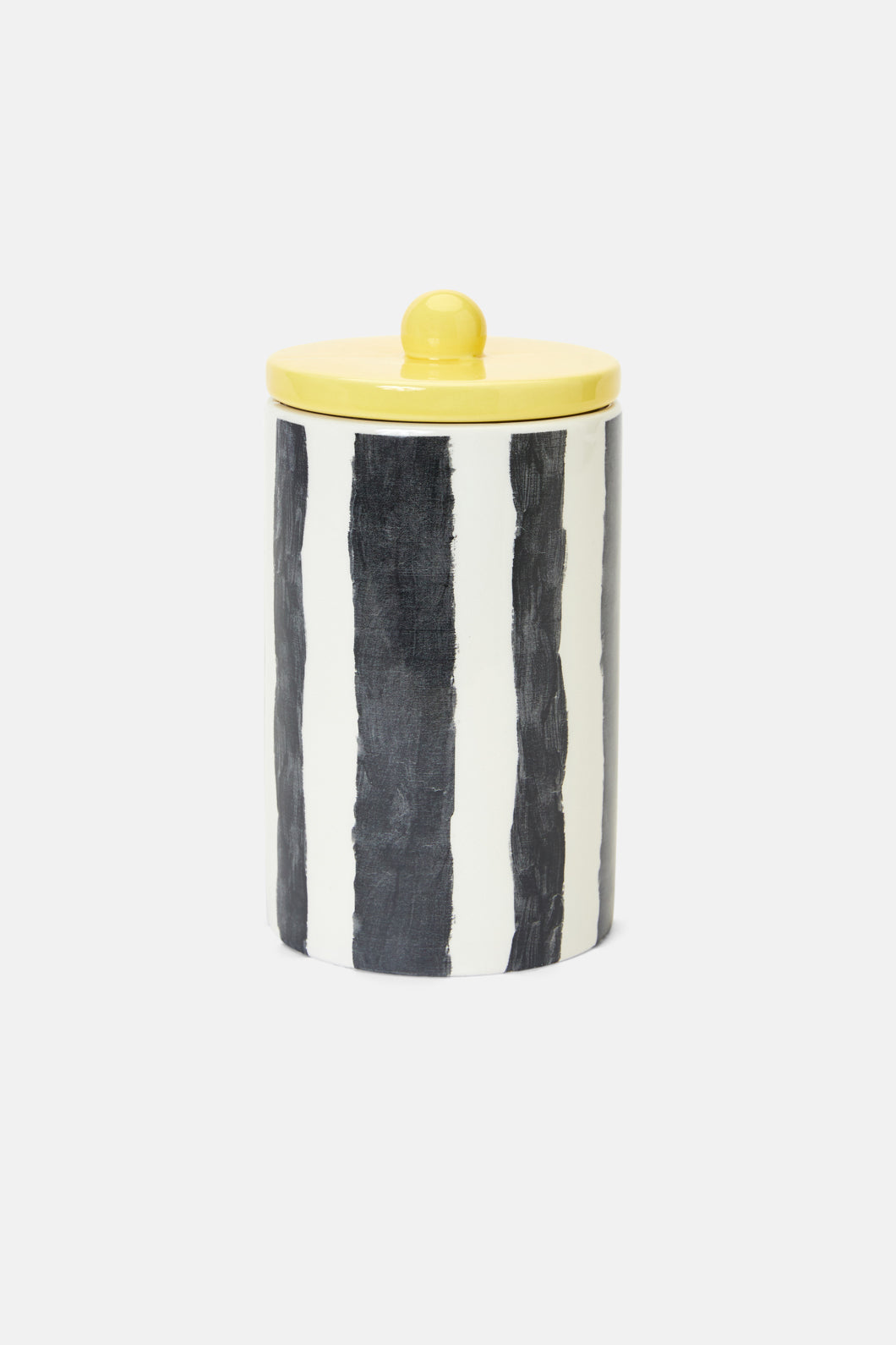 Gorman - Stripe Ceramic Cannister Lge - multi