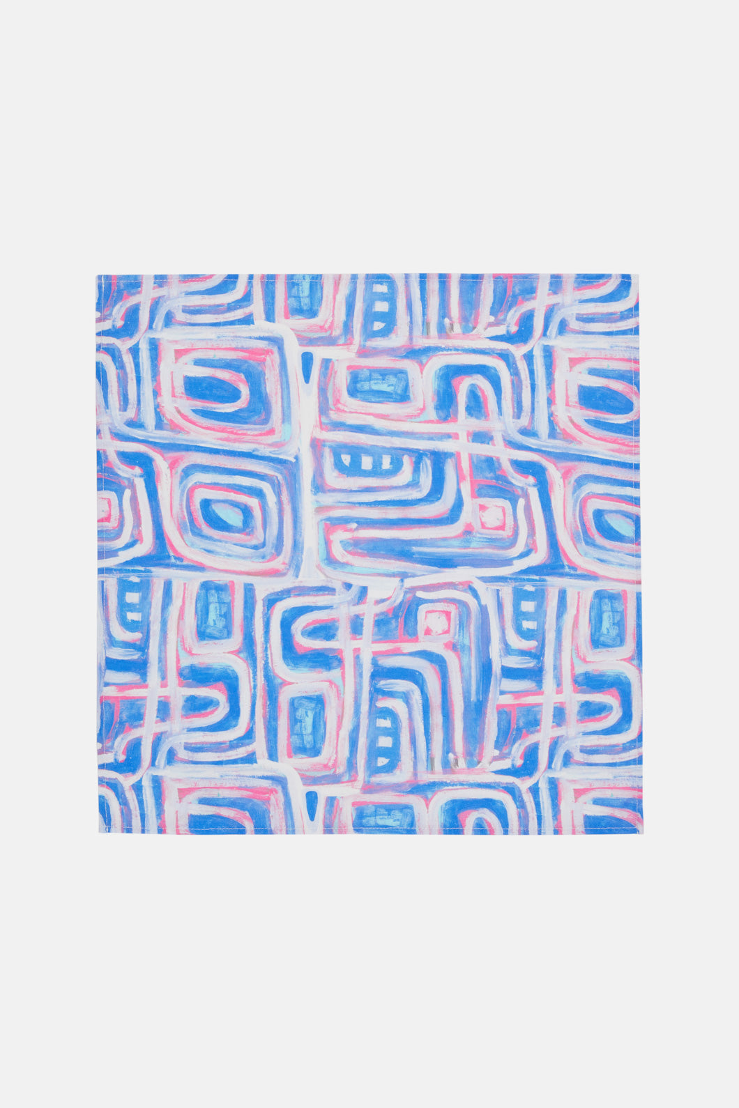 Gorman - Sapphire Napkin Set 4 - print