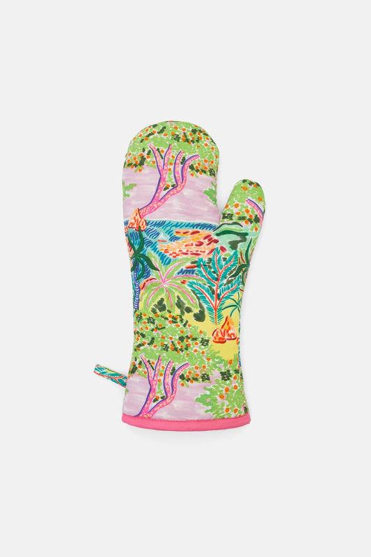 Gorman - Holiday Oven Mitt - print