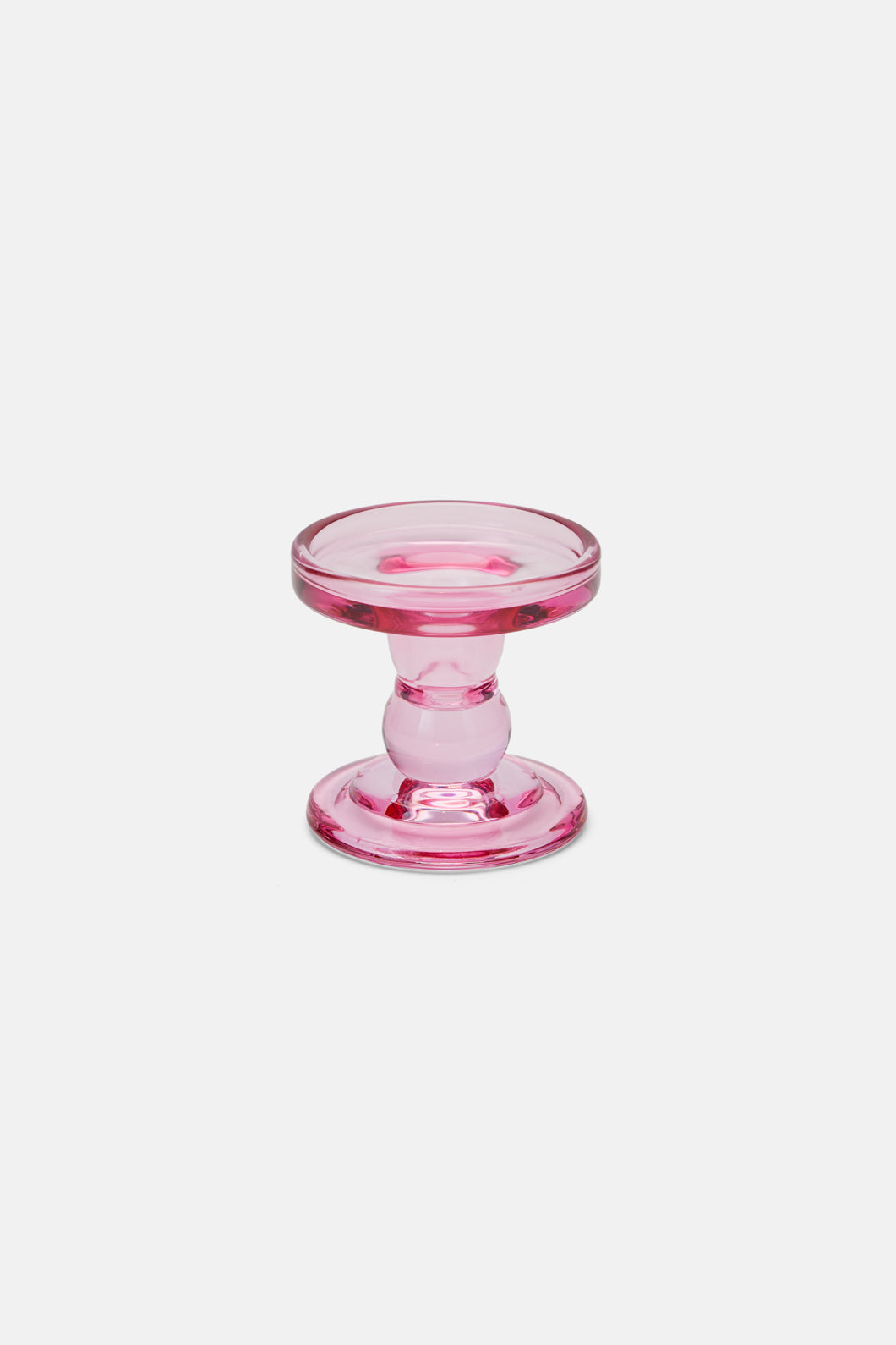 Gorman - Red Glass Candle Hlr Sml - red