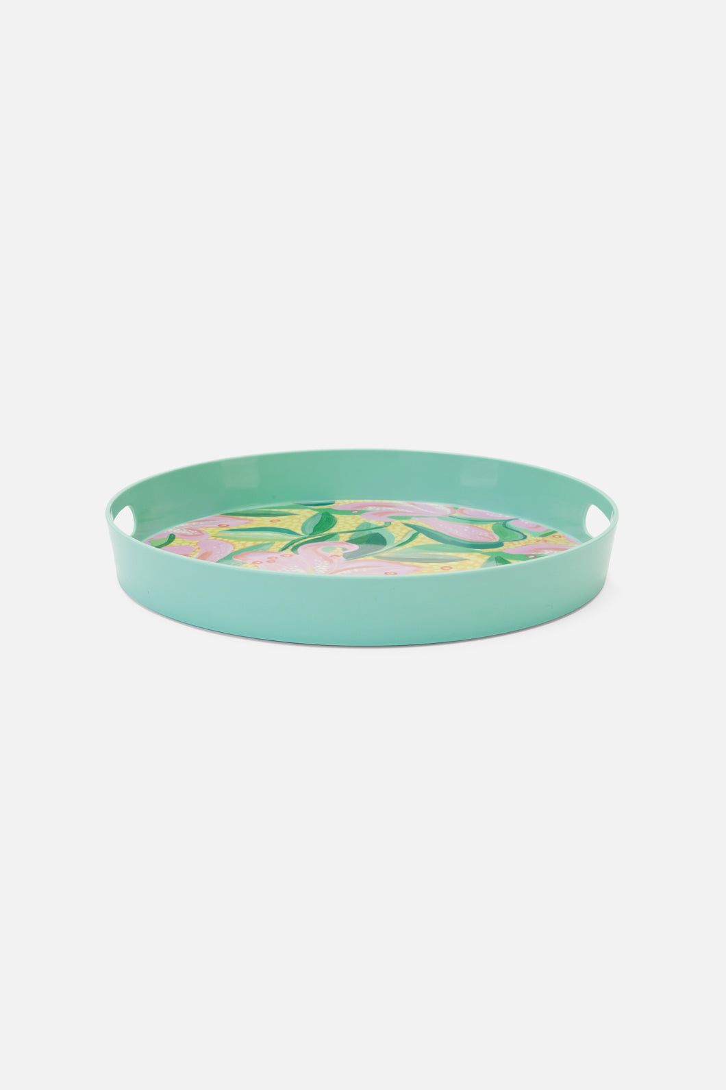 Gorman - Lillies Round Tray Lge - print