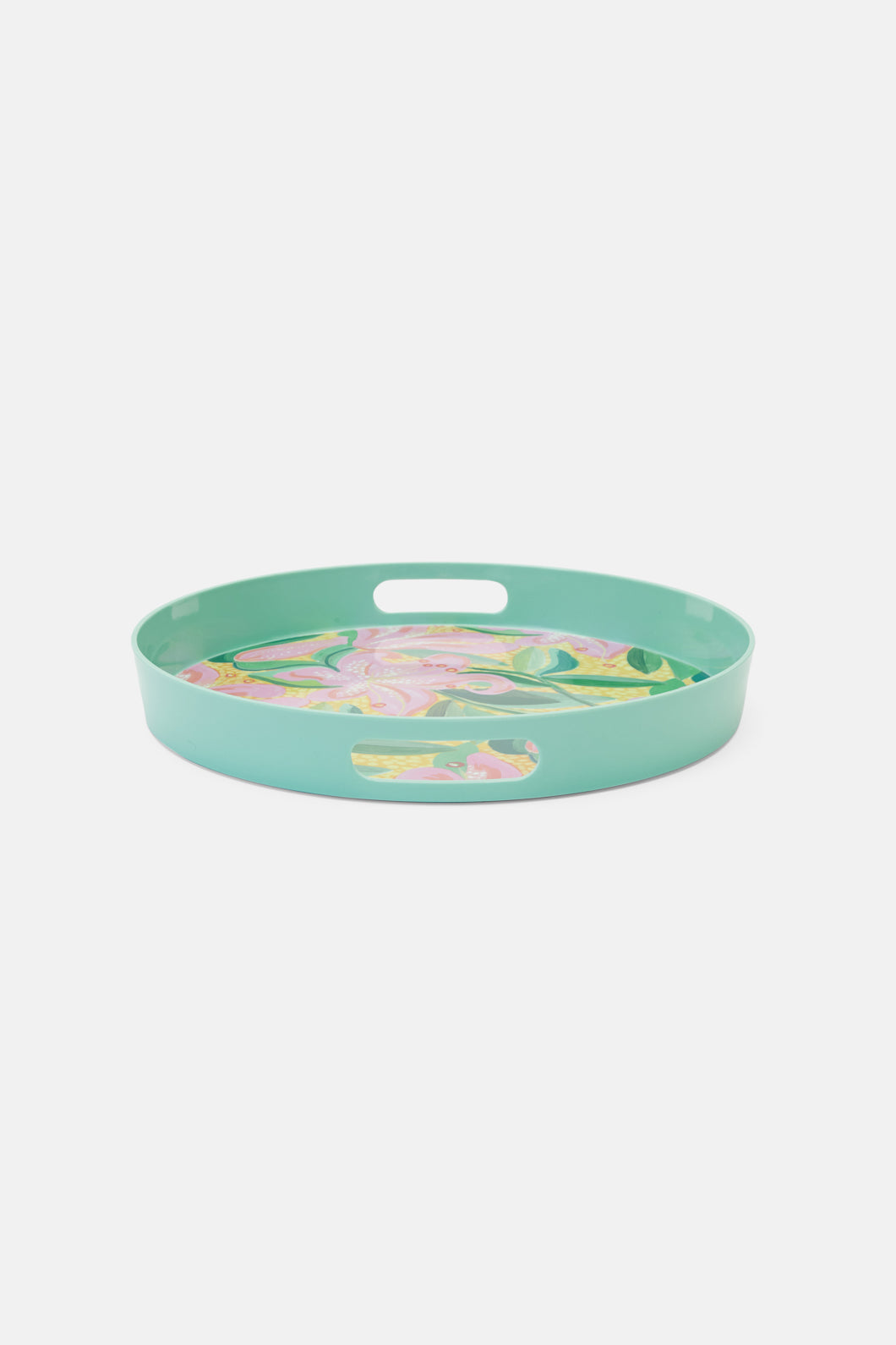 Gorman - Lillies Round Tray Lge - print