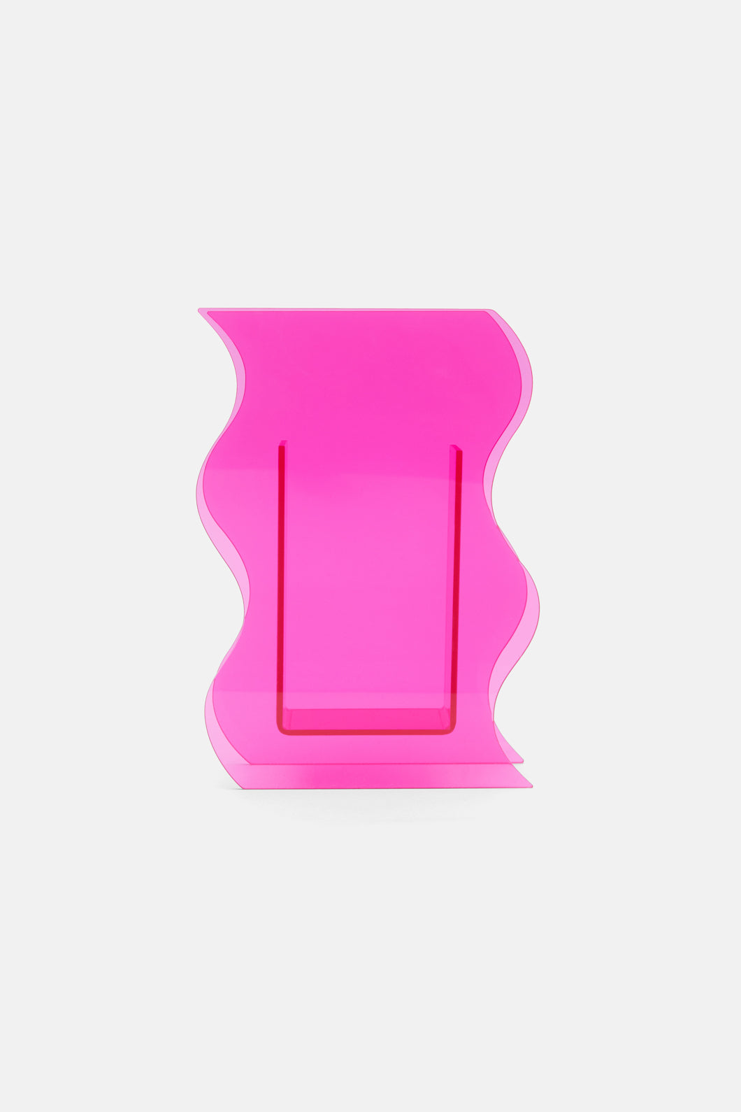 Gorman - Wave Acrylic Vase - pink