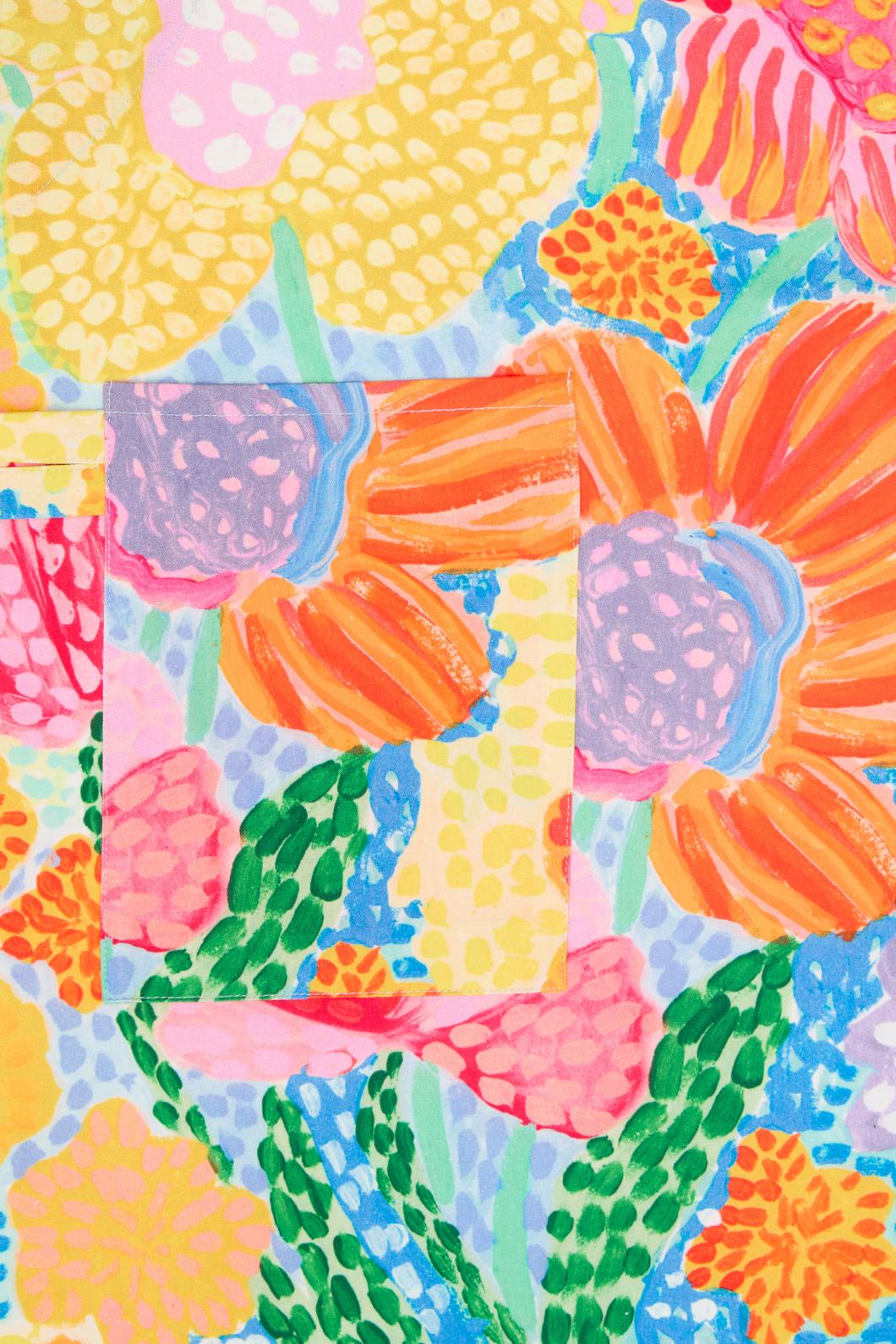 Gorman - Spotted Flower Apron - print