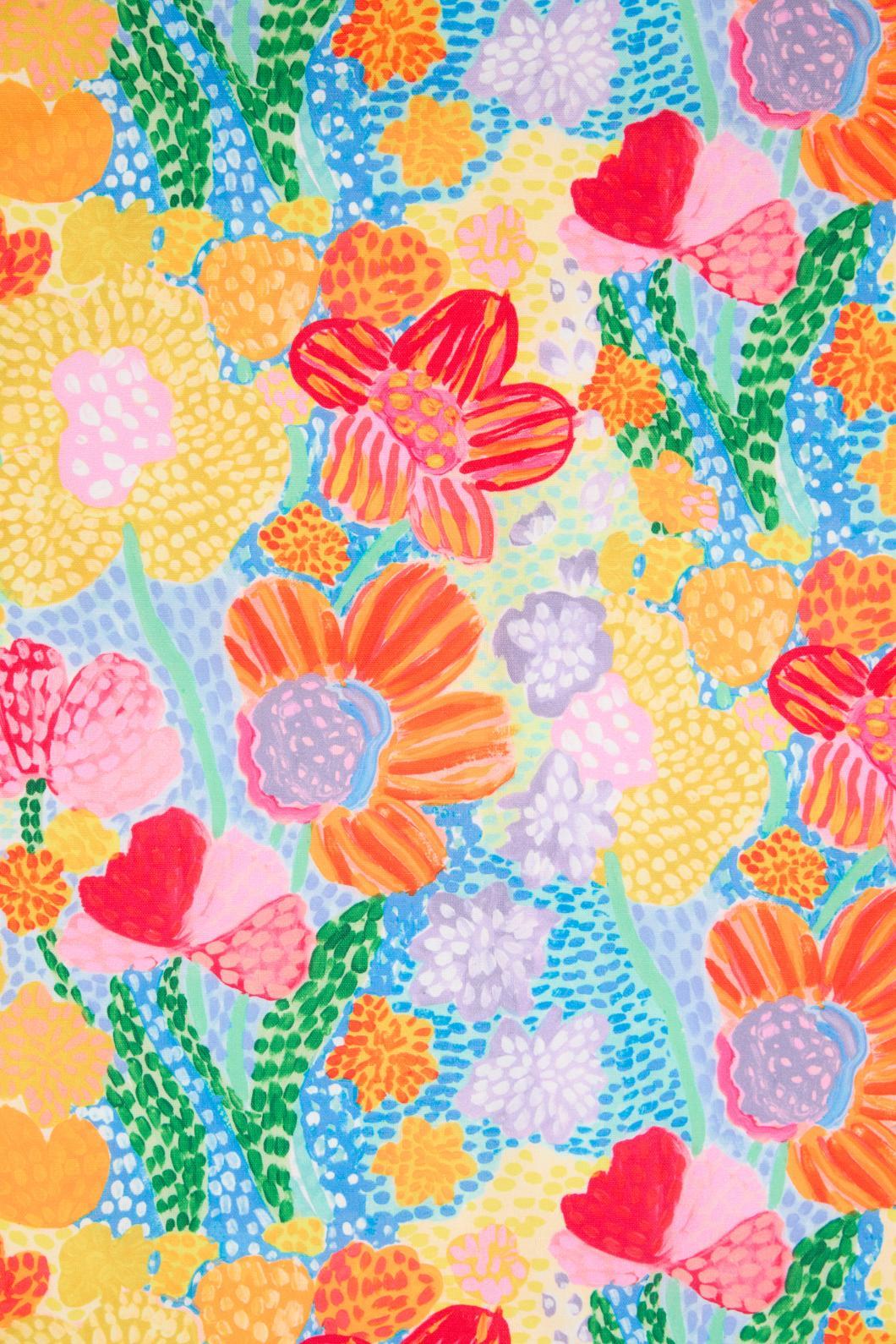 Gorman - Spotted Flower Tea Towel Set - print