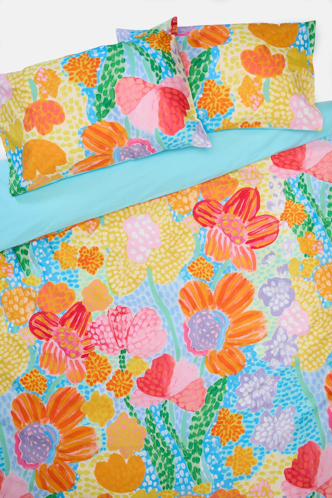 Gorman - Spotted Flower Bedding Set QB - print