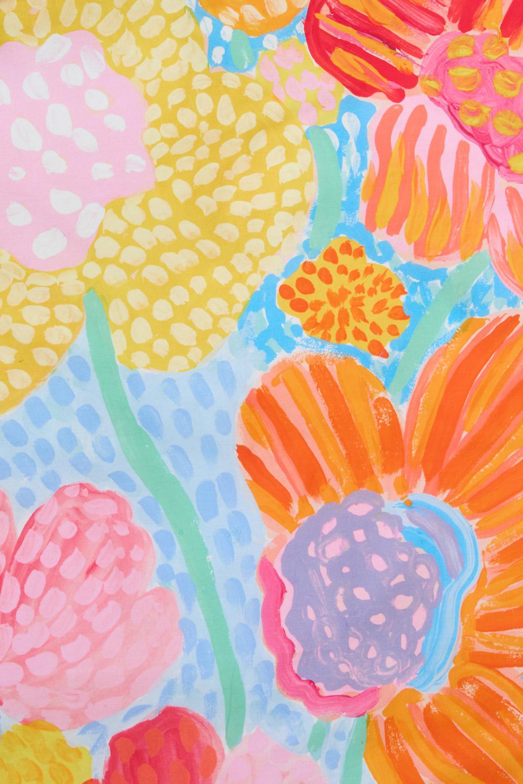 Gorman - Spotted Flower Bedding Set QB - print