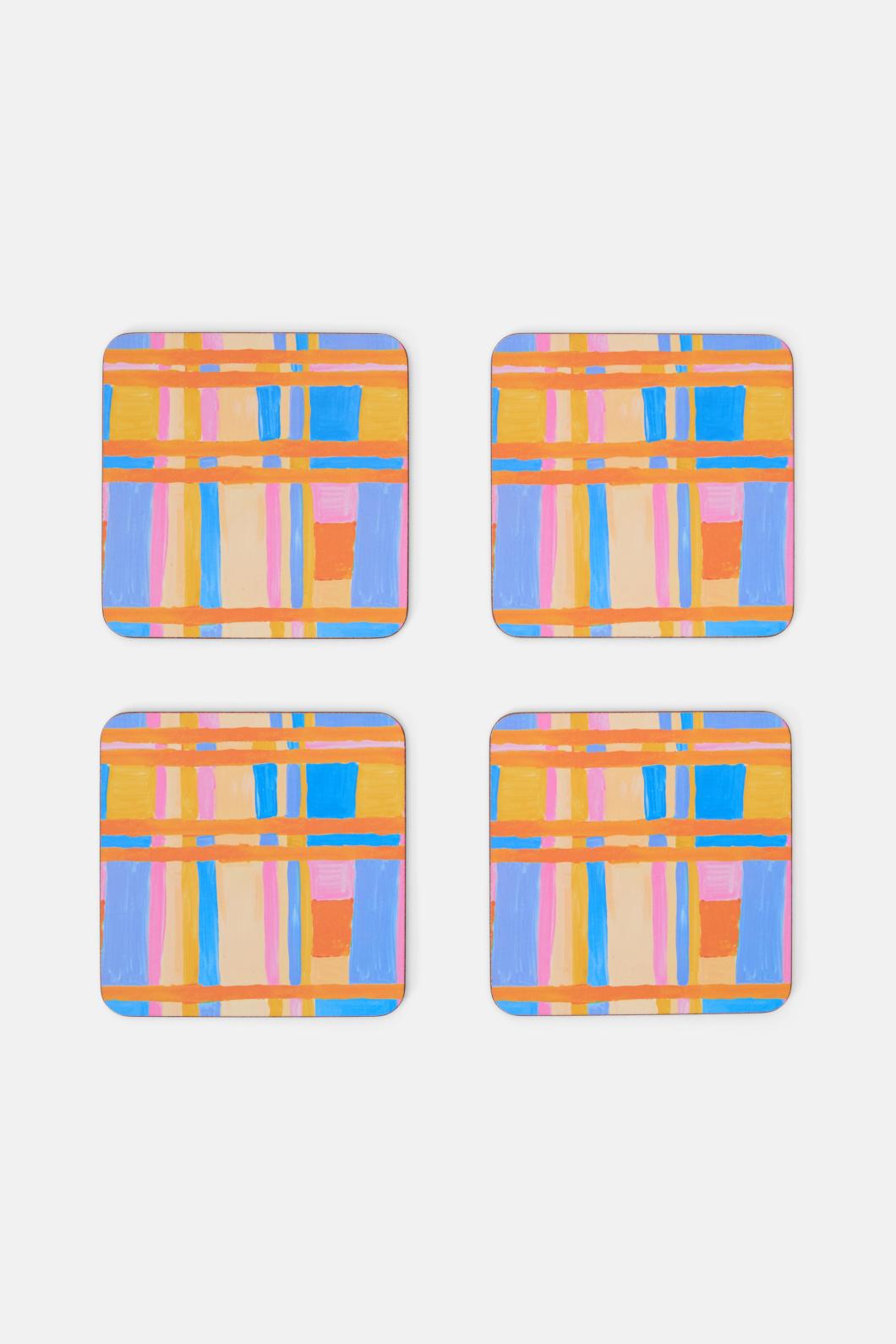 Gorman - City Streets Coaster Set 4 - print