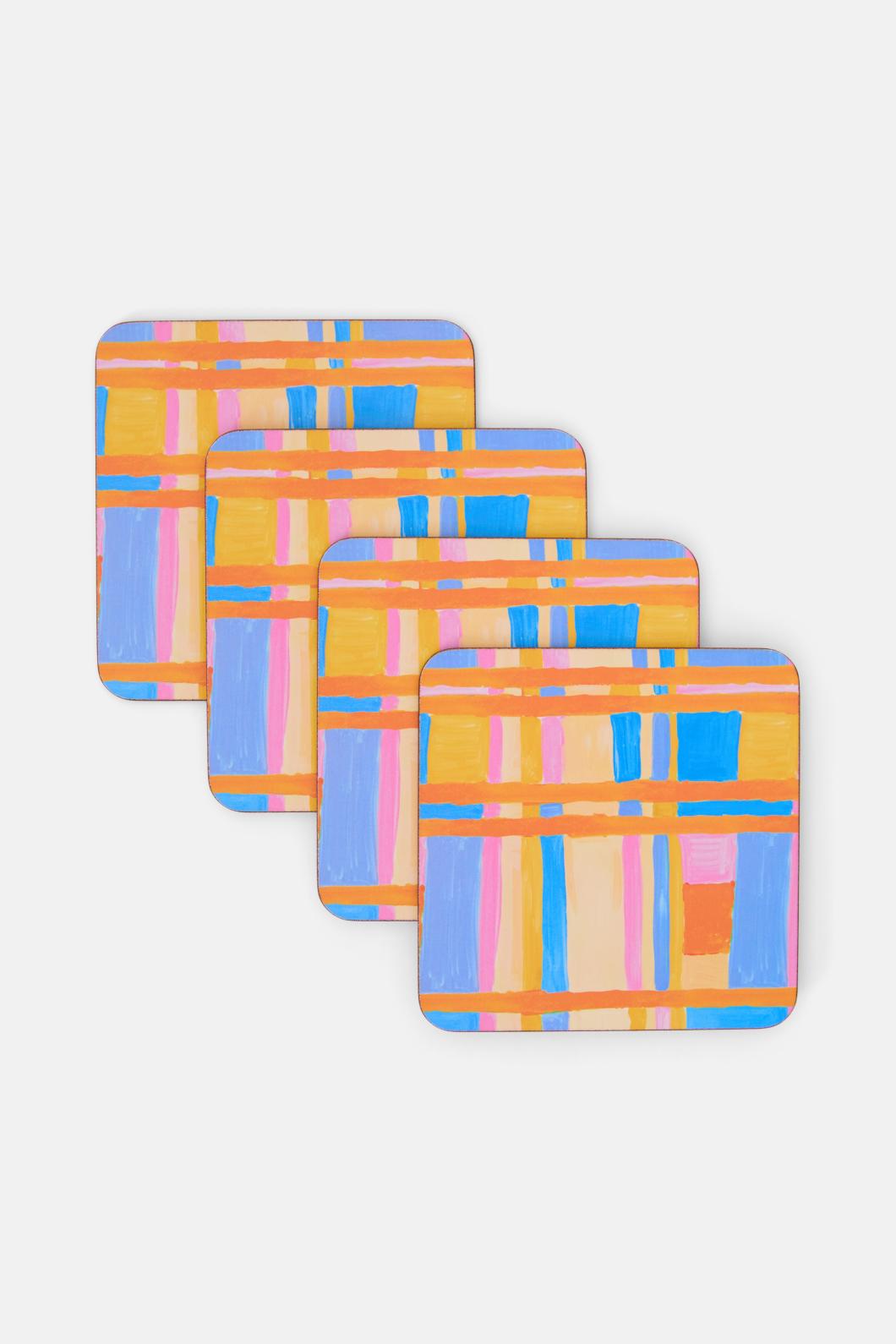 Gorman - City Streets Coaster Set 4 - print