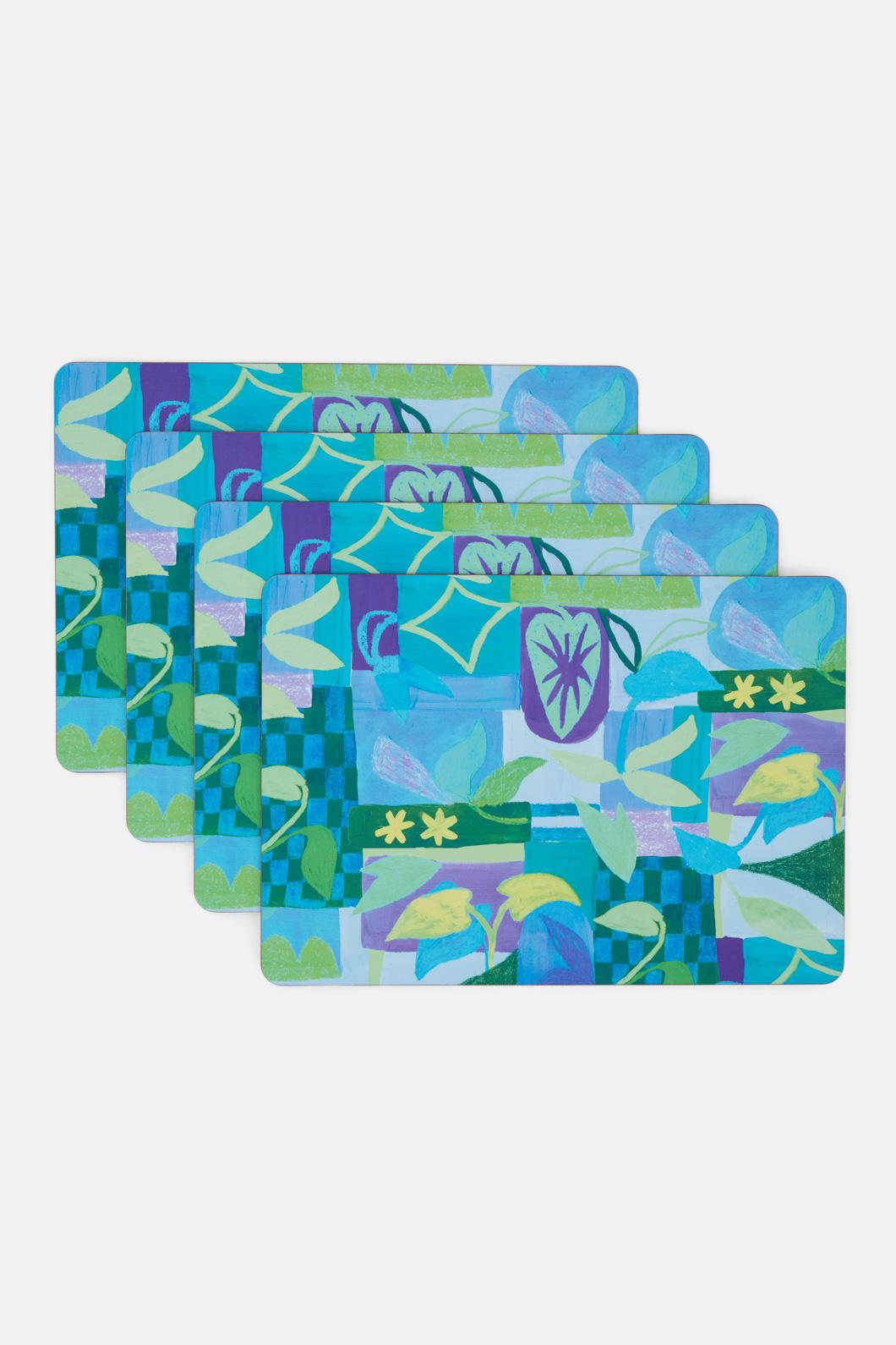 Gorman - Leaves Placemat Set 4 - print