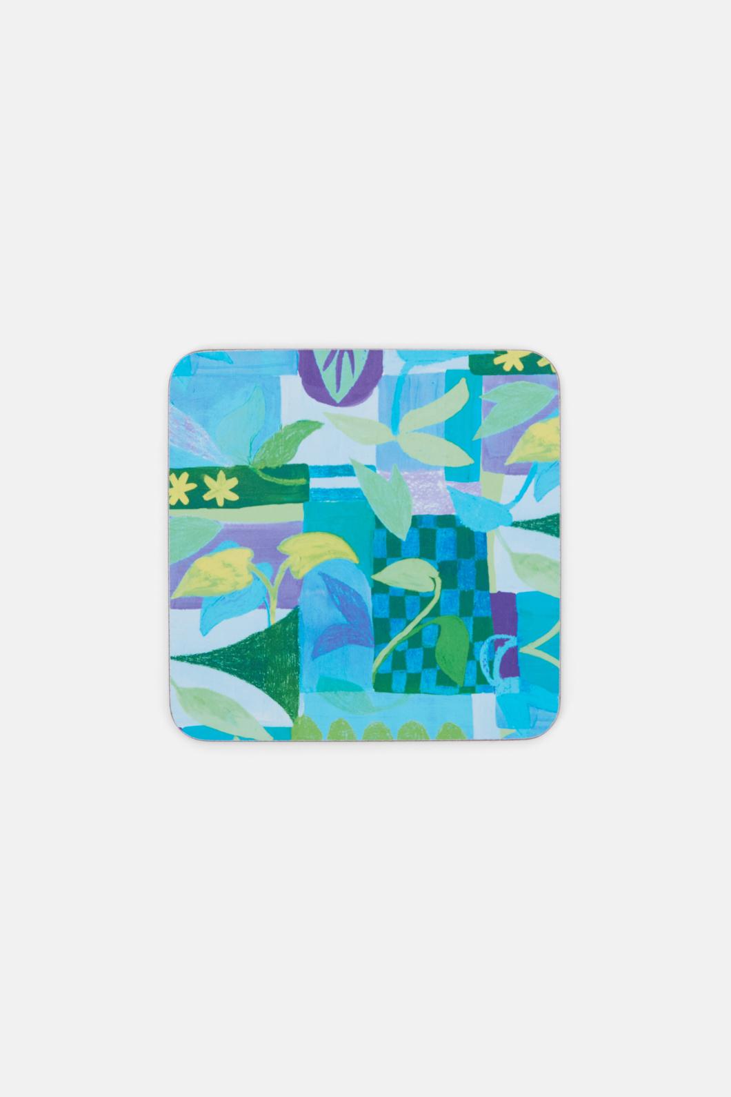 Gorman - Leaves Coaster Set 4 - print