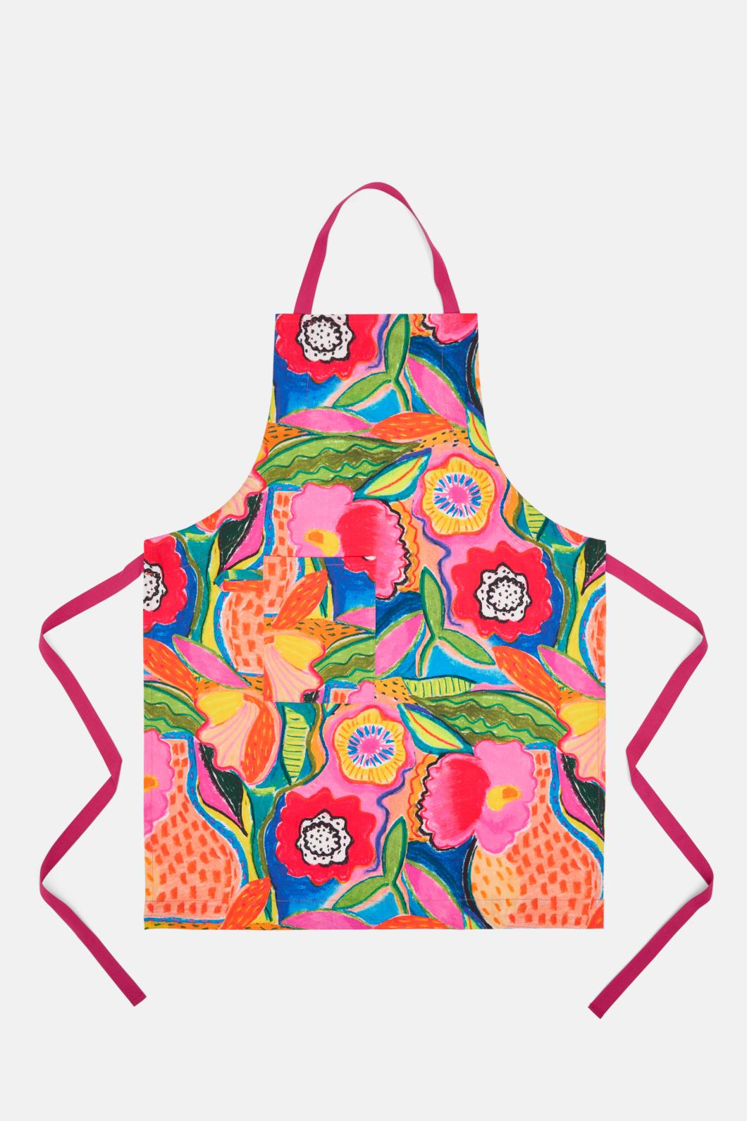 Gorman - Poppies Apron - print