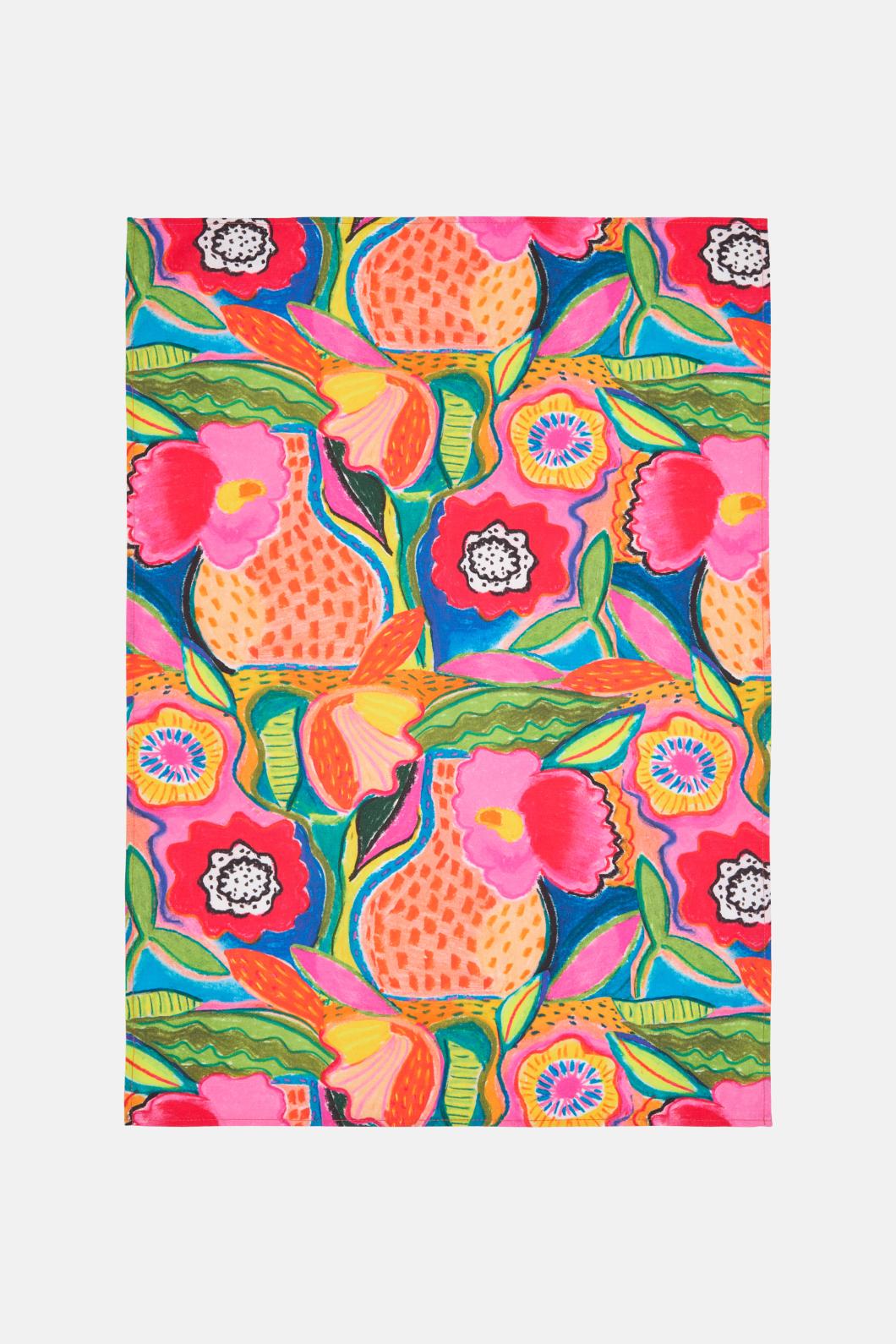 Gorman - Poppies Tea Towel Set - print