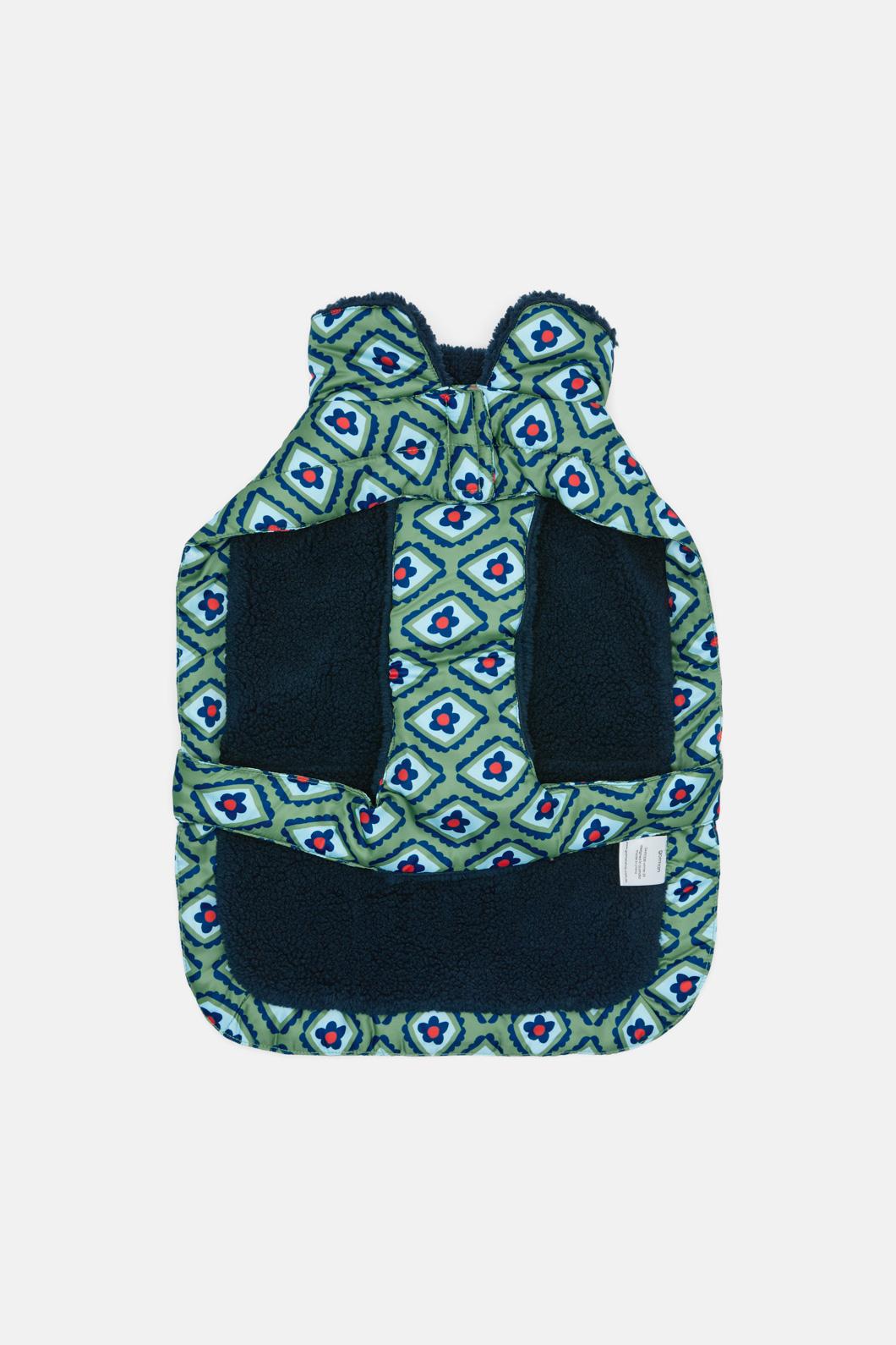 Gorman - Mosaic Flower Dog Puffer - print
