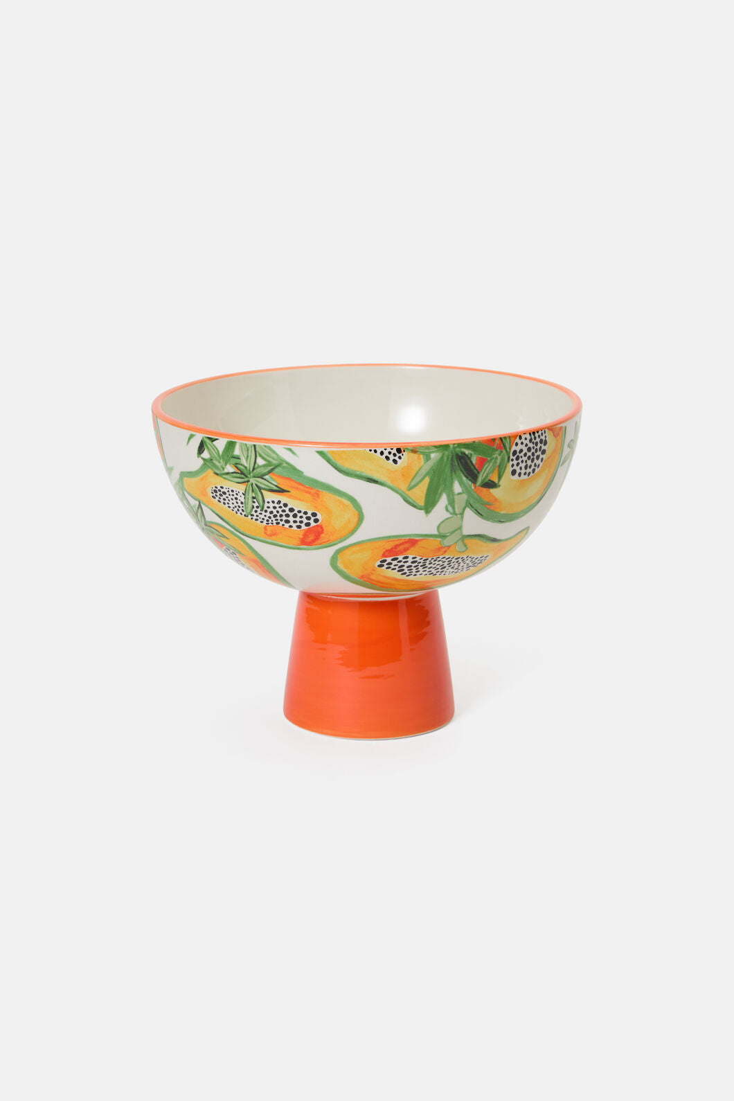 Gorman - Paw Paw Footed Bowl - print