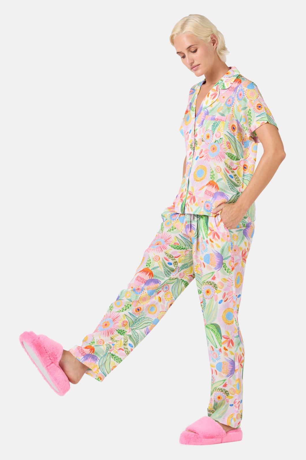 Gorman - Garden Long PJ Set - print