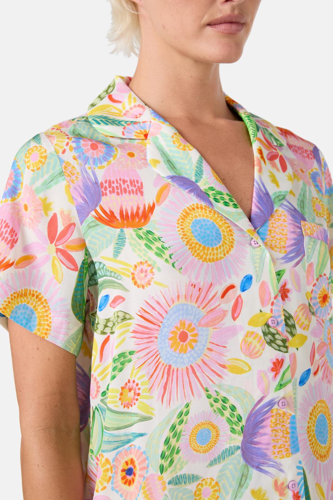 Gorman - Garden Long PJ Set - print