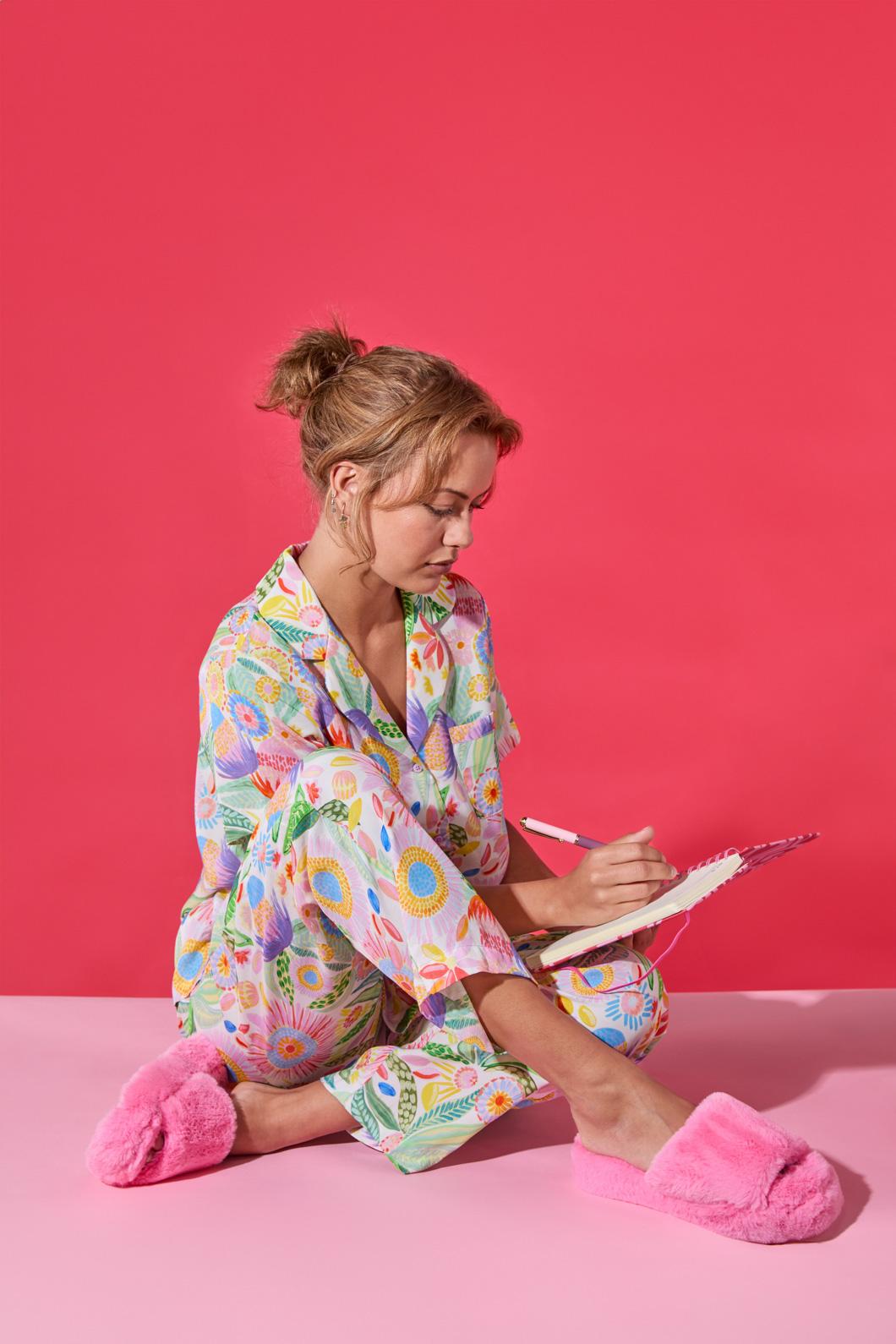 Gorman - Garden Long PJ Set - print