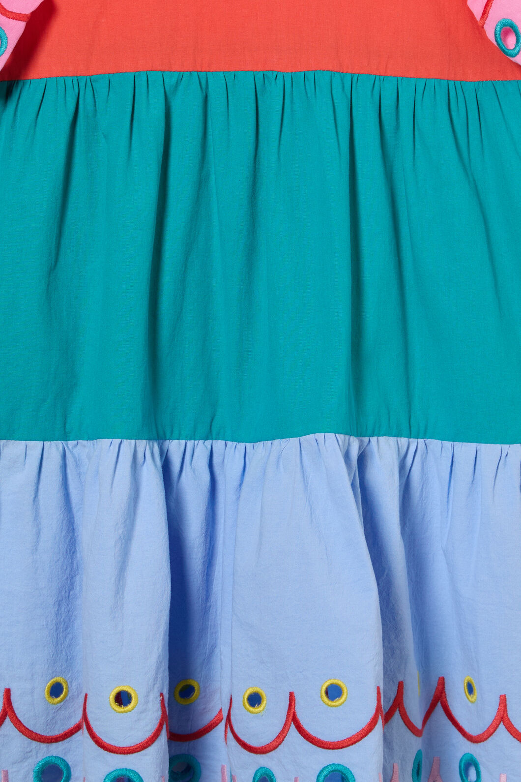 Gorman - Spliced Emb Kids Dress - multi