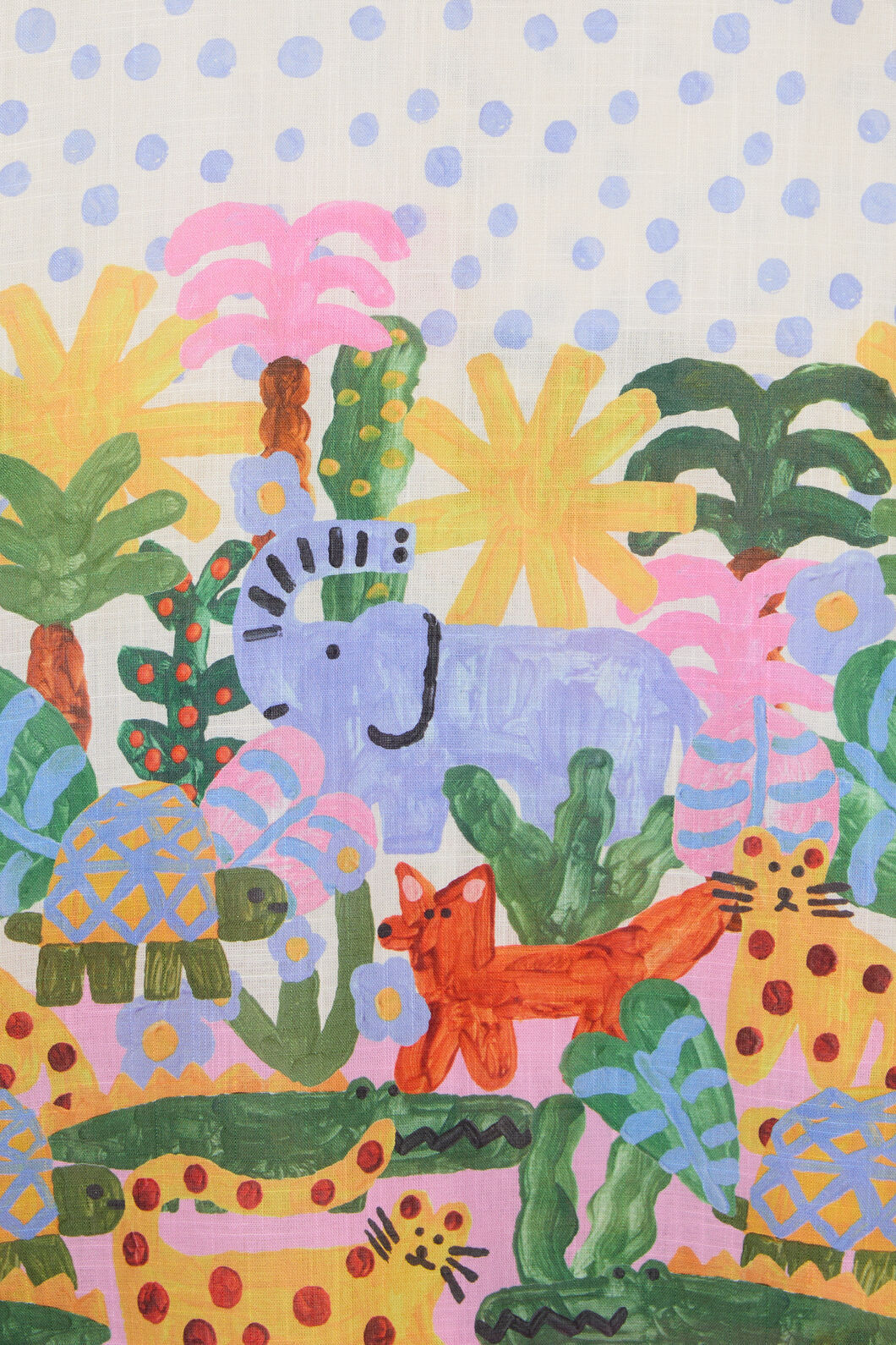 Gorman - Forest Border Kids Dress - multi