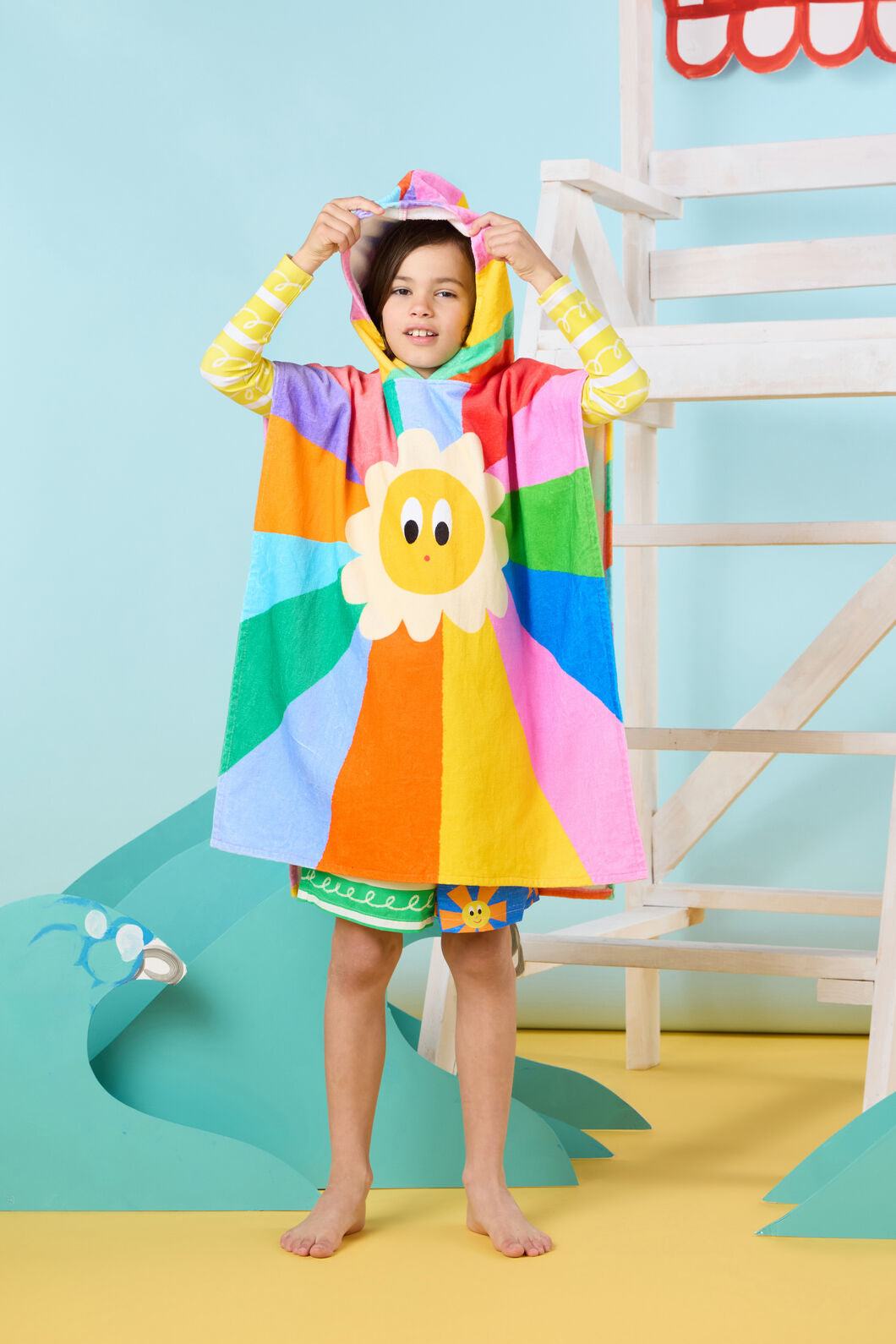 Gorman - Sunny Kids Swim Poncho - multi