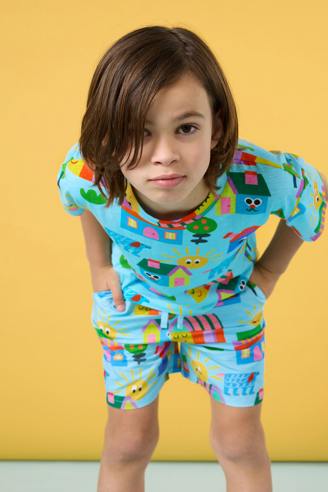 Gorman - Little Huts Kids Shorts - blue