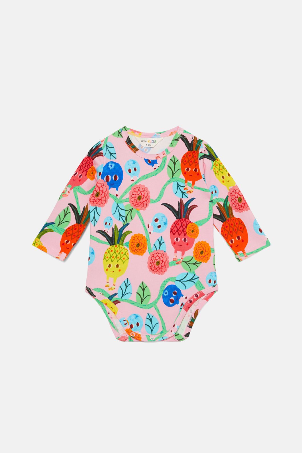Gorman - Pineapple Baby Onesie - pink
