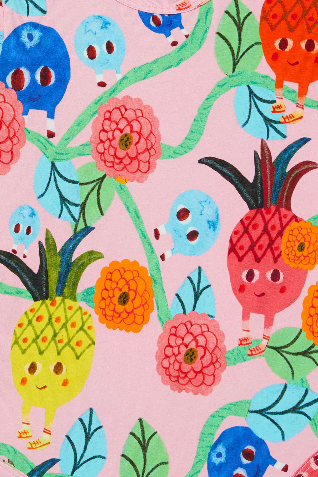 Gorman - Pineapple Baby Onesie - pink