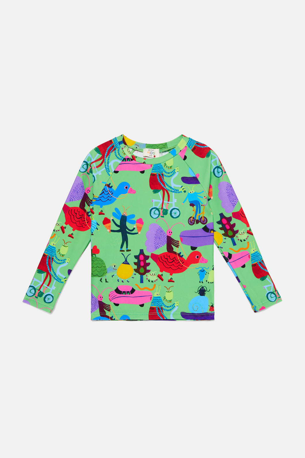 Gorman - Traffic Kids Swim Top - green