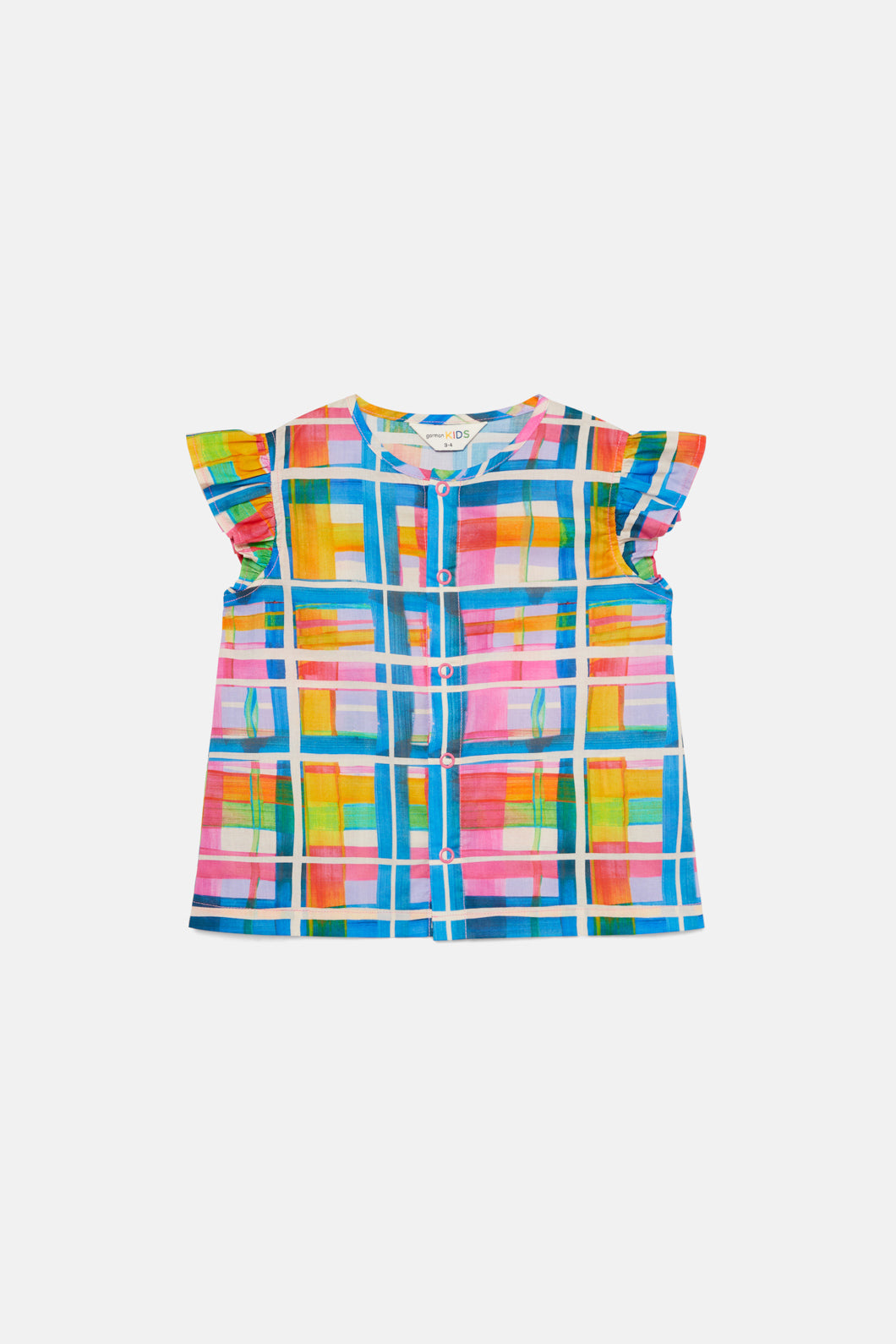 Gorman - Madras Kids Shirt - print