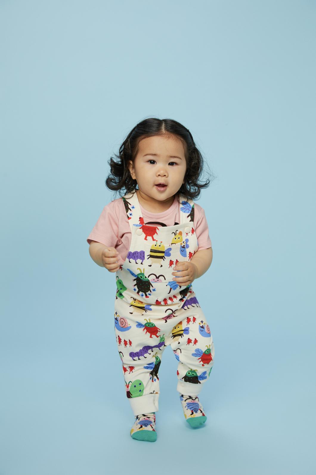 Gorman - Walky Baby Overalls - cream