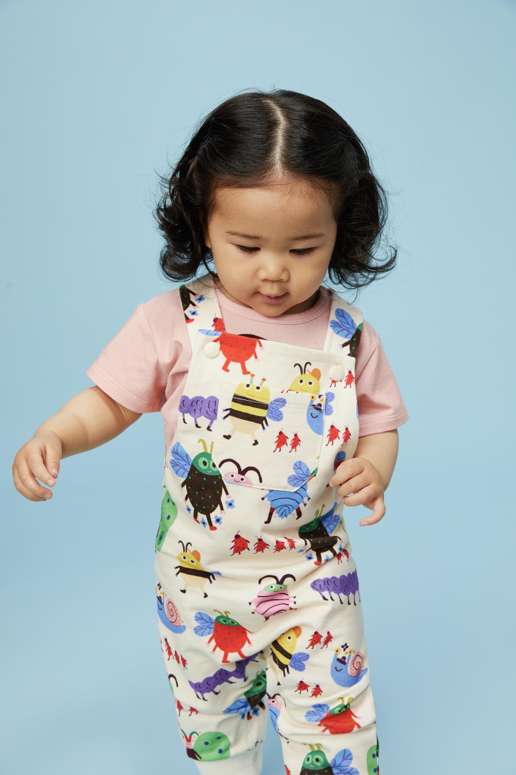 Gorman - Walky Baby Overalls - cream