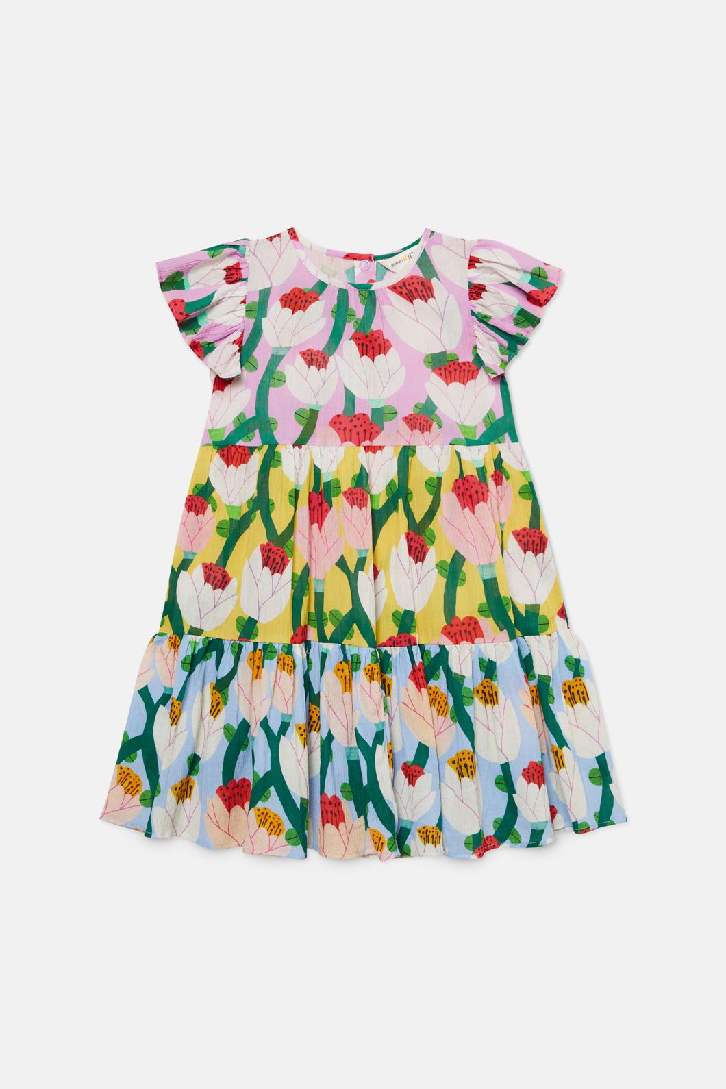 Gorman - Orchid Kids Splice Dress - multi