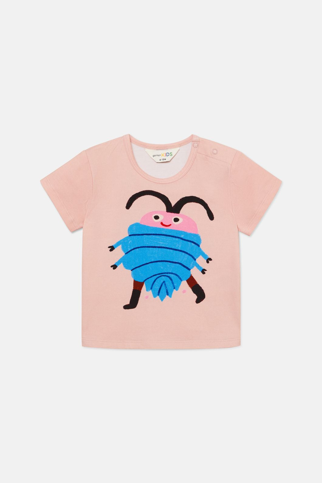 Gorman - Walky Beetle Baby Tee - pink