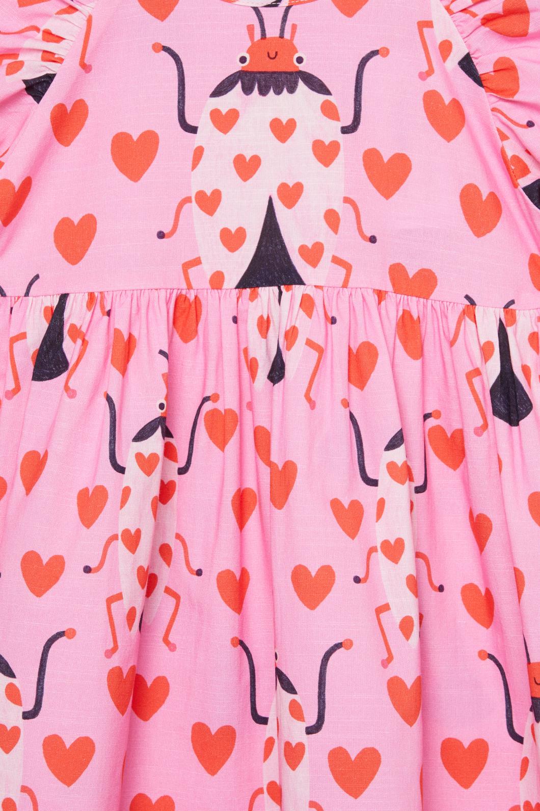 Gorman - Love Bug Kids Dress - pink
