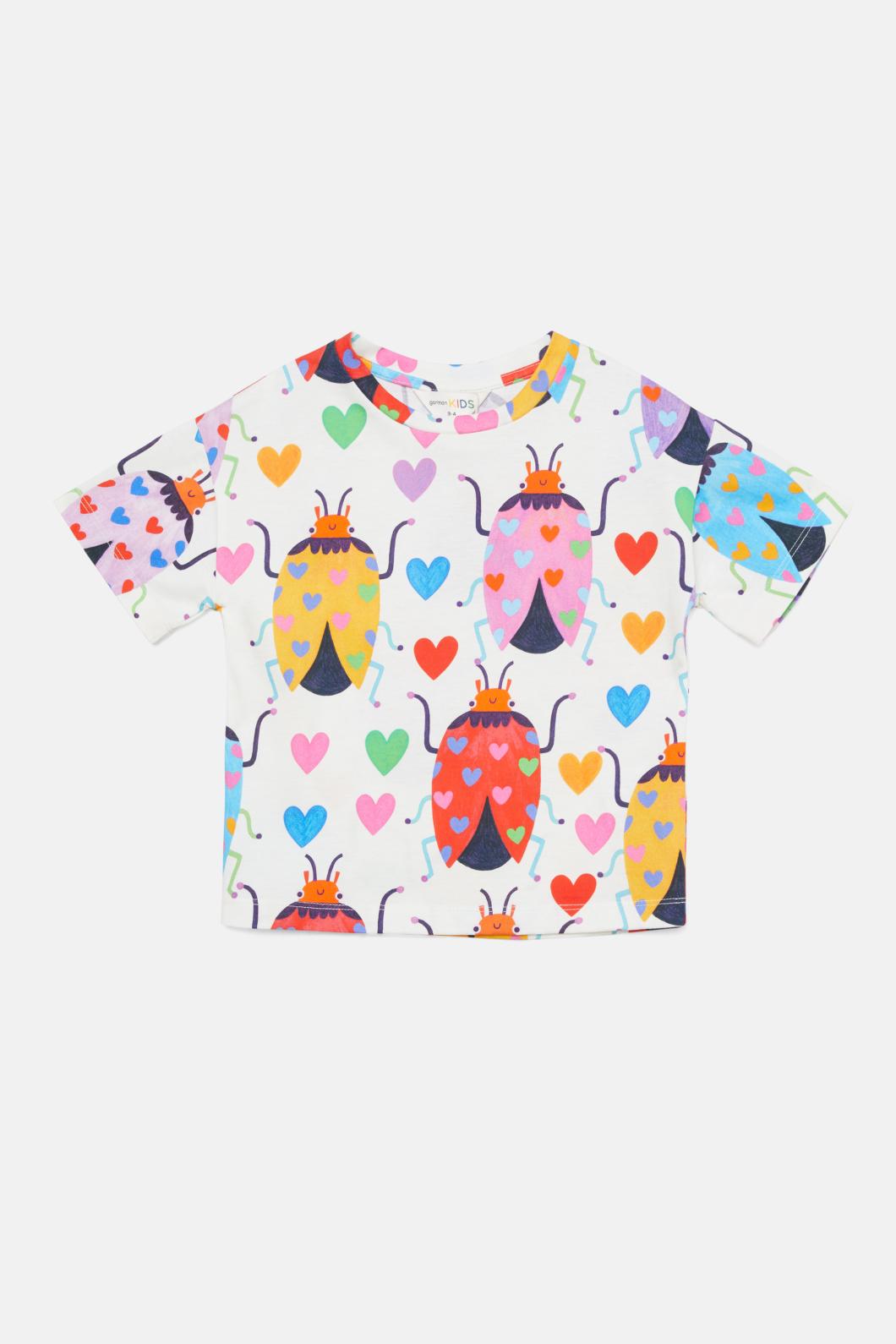 Gorman - Love Bug Kids SS Tee - print