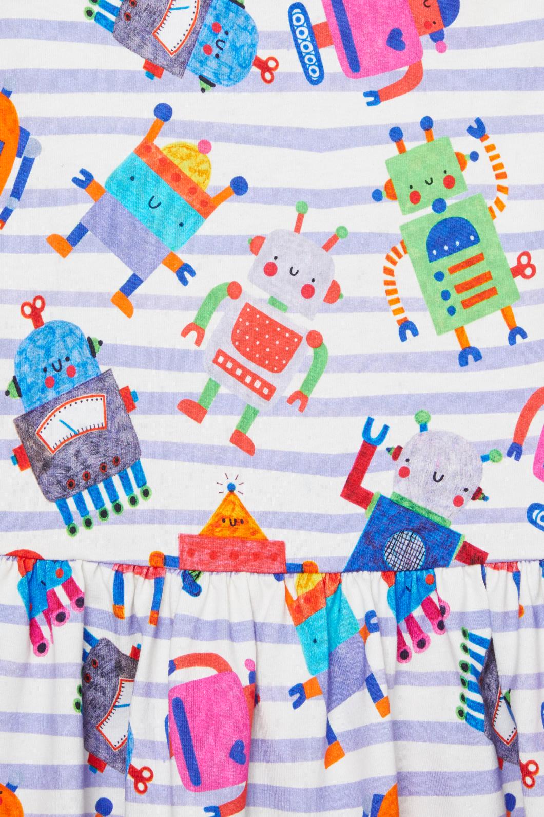 Gorman - Oui Non Robots Kids Dress - stripe