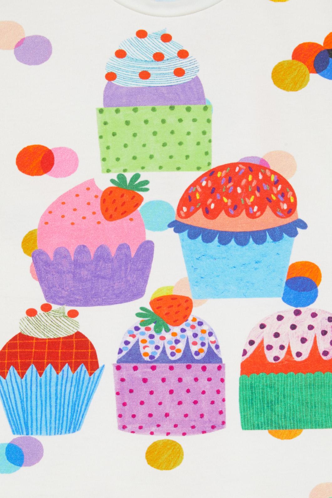 Gorman - Spotty Cakes Baby SS Tee - cream