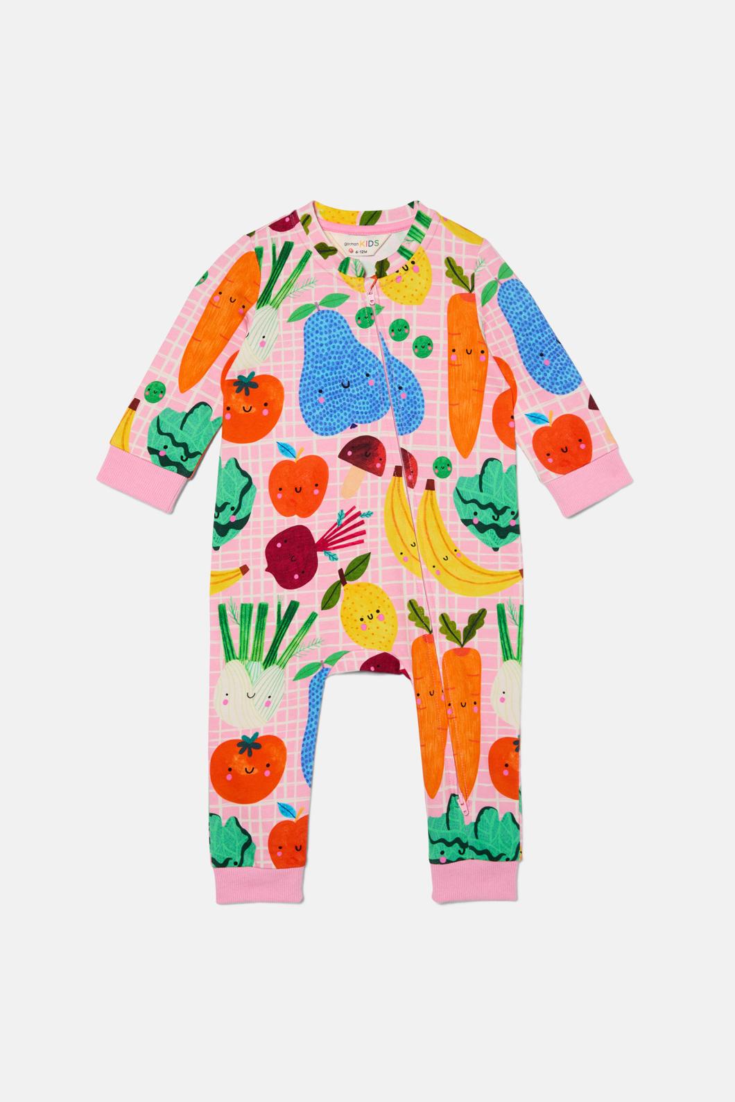 Gorman - Fruity Baby Onesie - pink