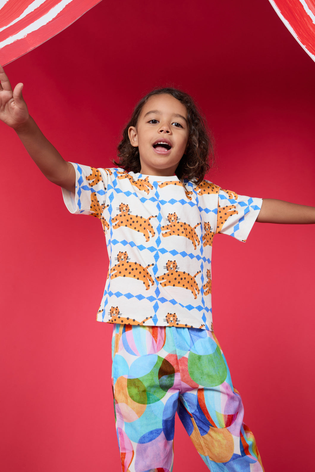 Gorman - Leopard Kids SS Tee - cream