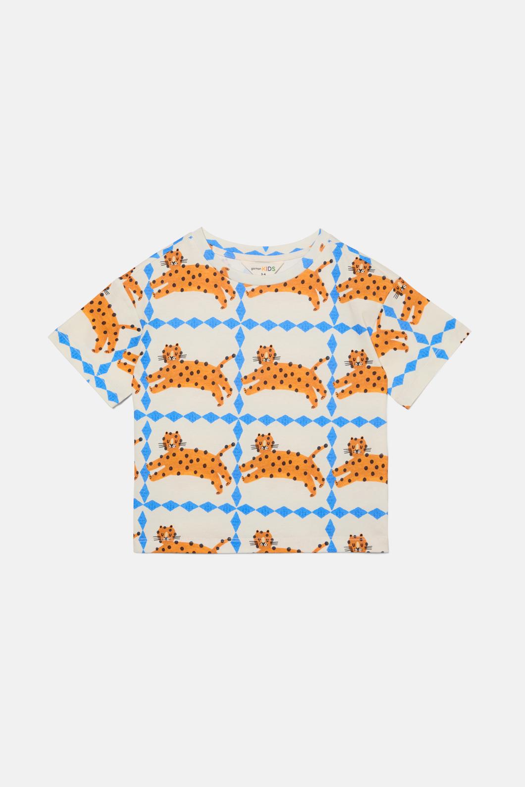 Gorman - Leopard Kids SS Tee - cream