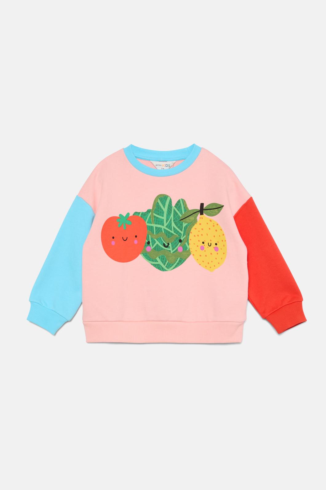 Gorman - Veggies Splice Kids Sweater - multi