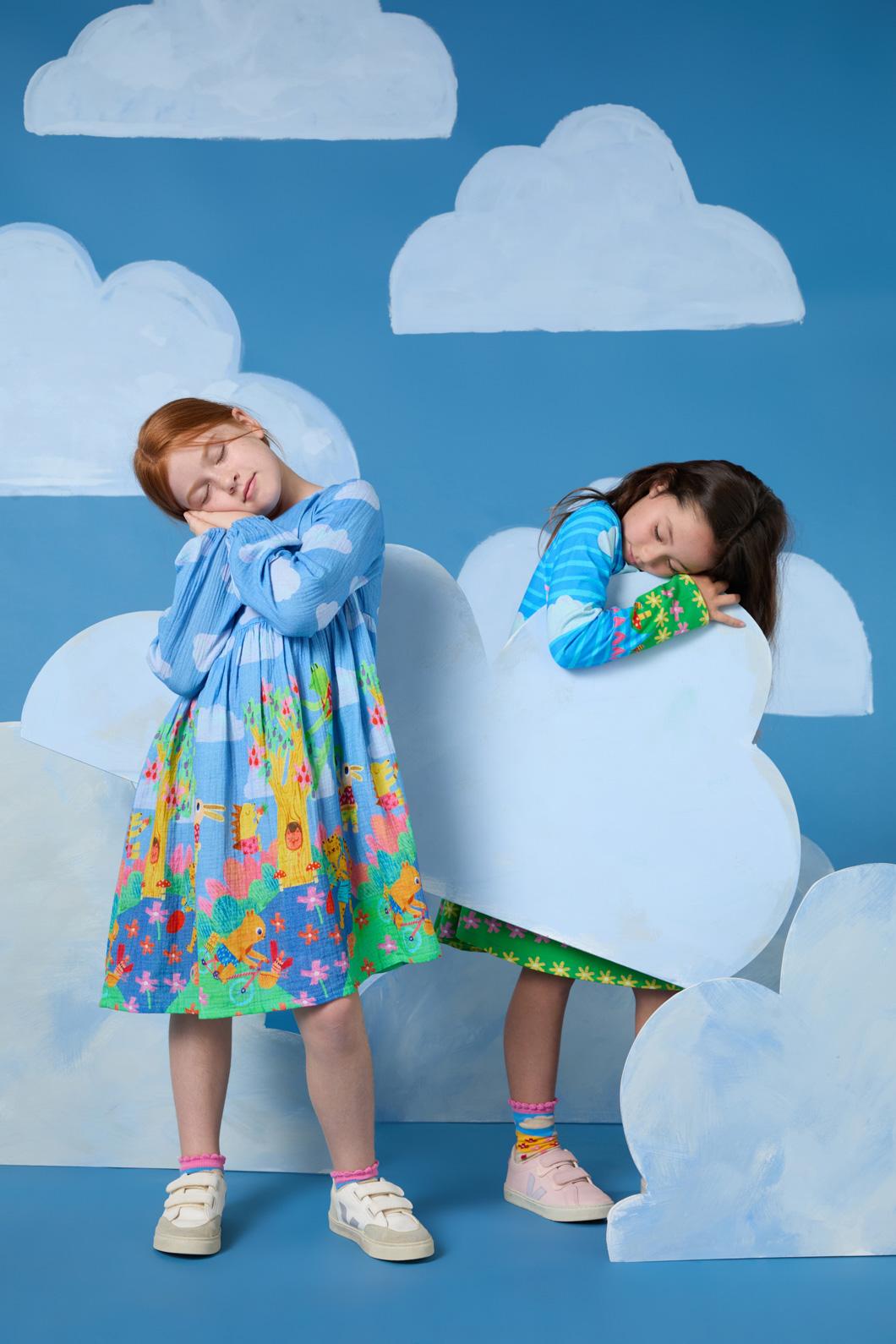 Gorman - Garden Kids Border Dress - multi