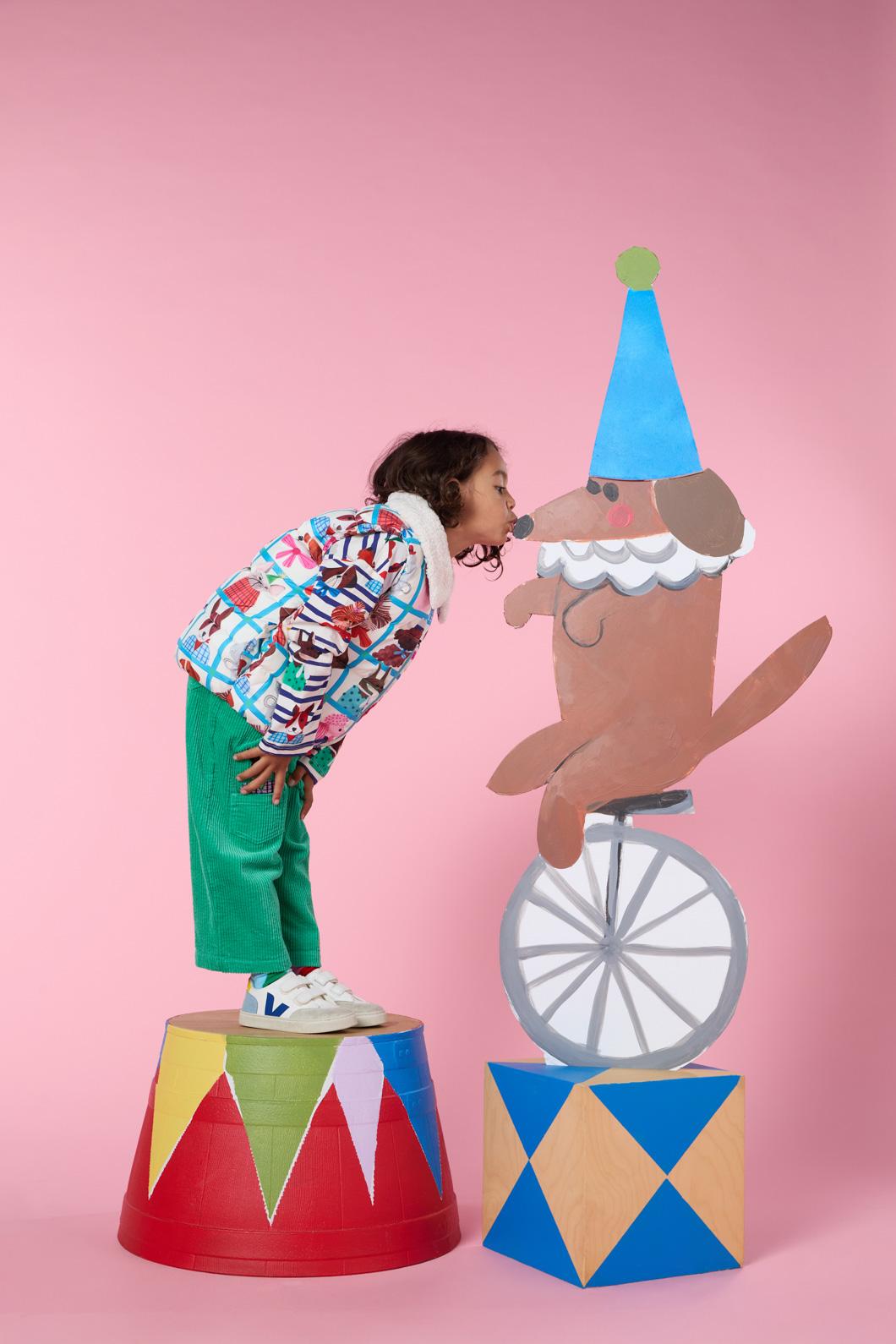 Gorman - Oui Non Doggies Kids LS Tee - stripe